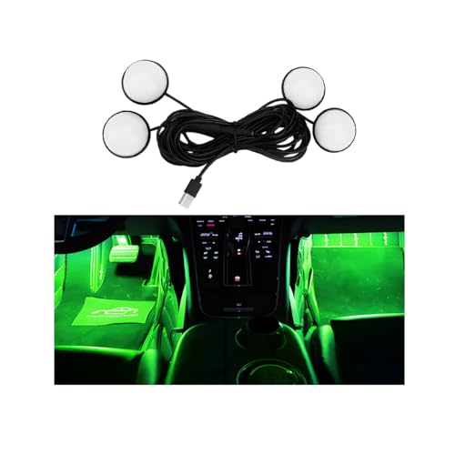 Car Interior LED Lights (Green)