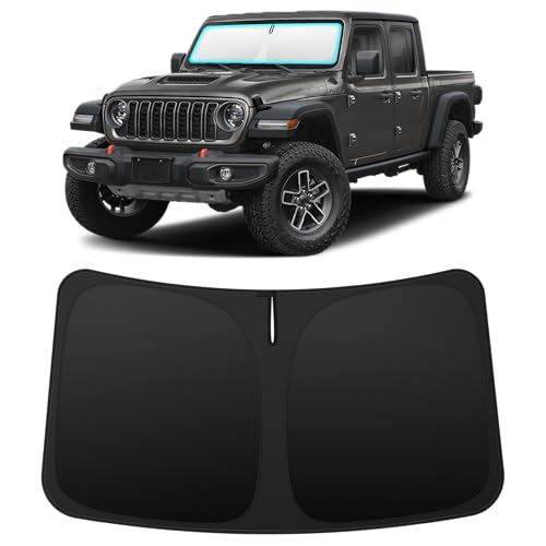 Custom Fit Windshield Sun Shade for Jeep Gladiator 2020