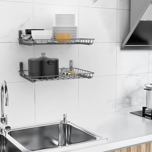 2 Pack 12x18 inch Wall (Black / 12x18in)