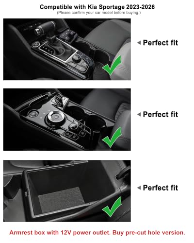 for Kia Sportage 2023 (Black1pc)