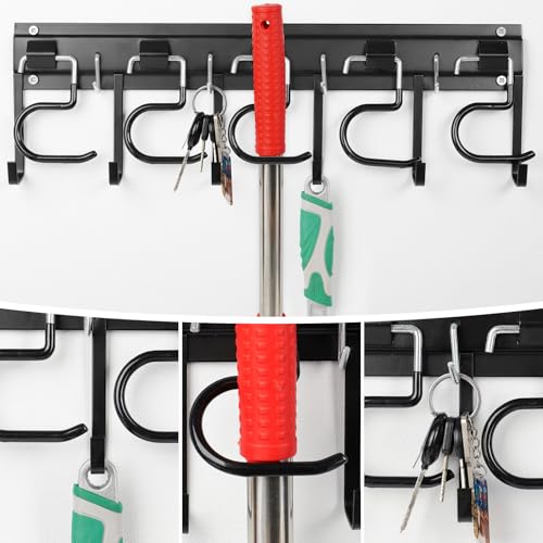 Metal Garage Tool Organizer Wall Mount (4 Pack)