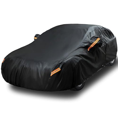 Car Cover Waterproof All Weather. See Vehicle Size (Black / A0 - see Vehicle Size Chart)