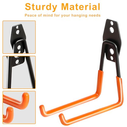 Heavy Duty Wall Hook for Tool (5.1 Inch)