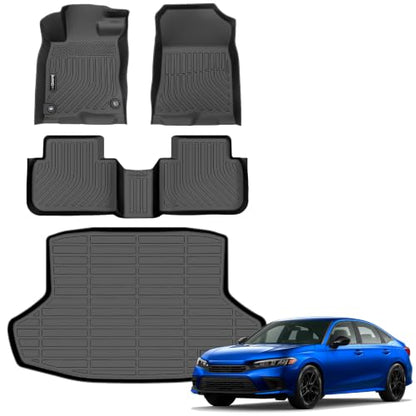 All Weather Floor Mats Cargo Mat for Honda Civic Sedan 2026
