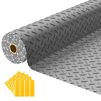 7.5x20 FT Garage Floor Mat (7.5x20 FT / Gray)