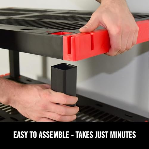 Craftsman 5 Tier Heavy Duty Plastic Storage Shelves (5-Tier)