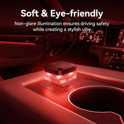 Car Interior USB LED Lights (1 PC / Red)