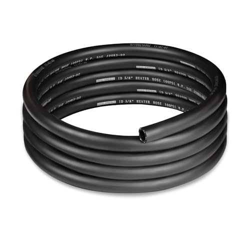 5 8" Heater Hose 10FT Coolant Radiator SAE 20R3 100PSI (5/8 10FT)