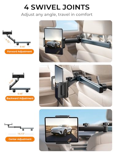 iPad Holder for Car Tablet Mount (4.7-11.5“ Device)