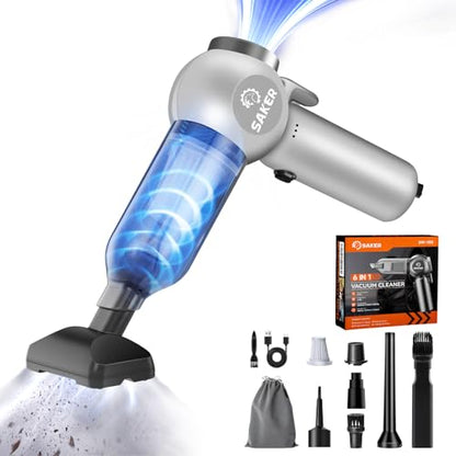 Car Vacuum Portable 6 (Silver)