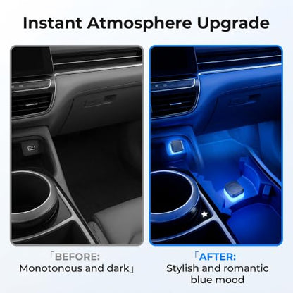 1 PC USB Car LED Ambient Lights (Blue / 1 PC)