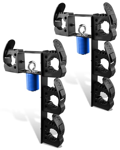 Upgraded Dual UTV Cargo Bed Tool Holder Fits for Polaris Ranger & General