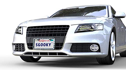 3D Chrome License Plate Frames (Chain Pattern)