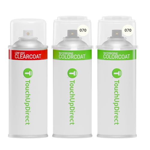 Car Paint Touch Up Spray Kit (Aerosol Spray - Essential Kit / Blizzard Pearl Tricoat)