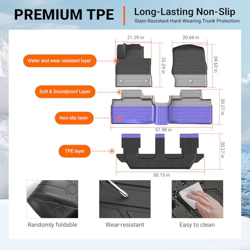 Floor Mats Cargo Mat Compatible with 2020