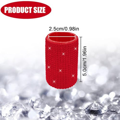Upright Car Chapstick Holder (Red)