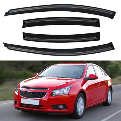 Window Visors Rain Guards for 2011 (2011-2015 Chevy Cruze)