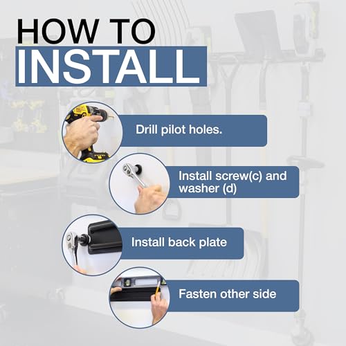 Modular Garage Tool Organizer (64 inch)
