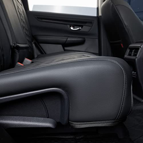 CRV Car Seat Covers Custom Fit for Honda 2023 (Leatherette(Red/Black) / 2023-2026 CRV LX,EX,EX-L,Sport,Hybrid,Trailsport)