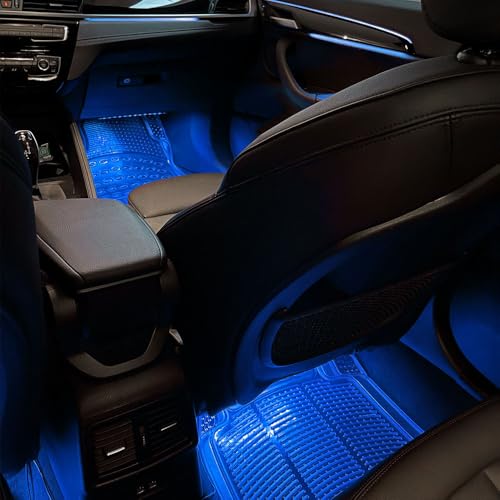 Car LED Strip Light (Blue / Cigarette Lighter)