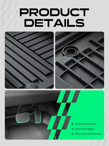 Automotive Floor Mats for Ford F (2015-2026 Ford F-150 3 pieces)