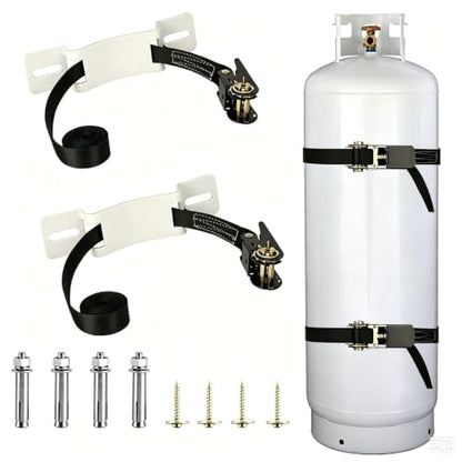 Propane Tank Holder (white 2)