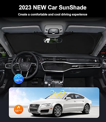 Custom Sunshade Windshield Sun Shade for 2018 (for 2018-2026 Audi Q8)
