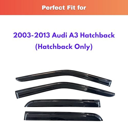 Rain Guards Fit for 2003 (2003-2013 A3 Hatchback)