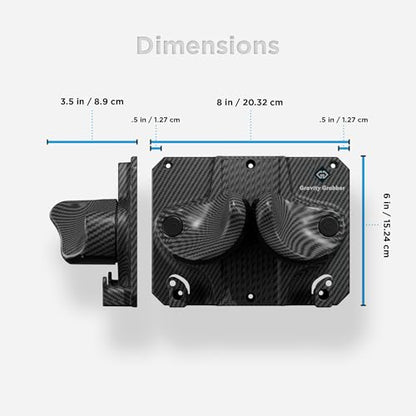 Ultimate Wall Storage Rack for Skis and Snowboards (Carbon / One Pack)