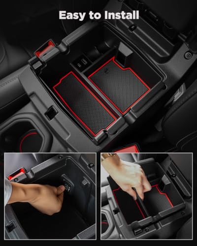 Center Console Organizer Tray for Jeep Wrangler JL