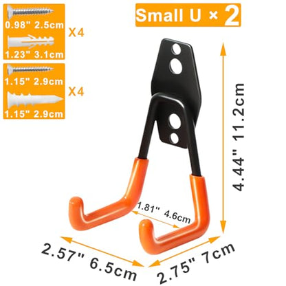 Heavy Duty Wall Hook for Hanging (2.8 Inch)