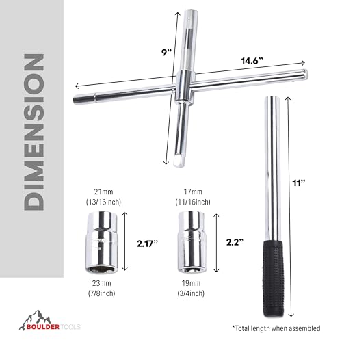 23 inch 4 Way Lug Wrench (23" Cross Tire Wrench)