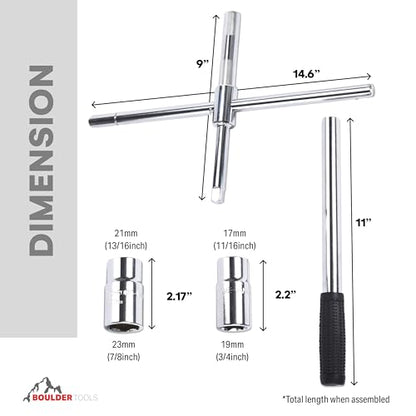 23 inch 4 Way Lug Wrench (23" Cross Tire Wrench)