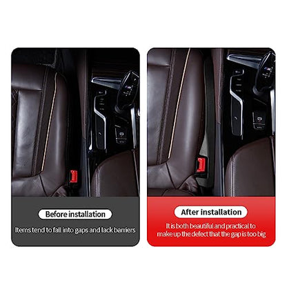 2PCS Car Seat Gap Filler (Black)