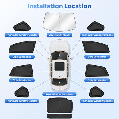 Window Shades for 2010 (Toyota Prius Hatchback 2010-2015)