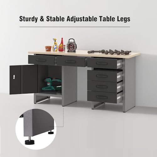 Heavy Duty Garage Storage Cabinet System (04)