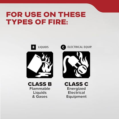 Auto 10 Fire Extinguisher for Cars and Trucks (Small - 2.9 lbs.)