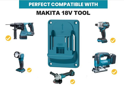 10 Packs Drill Mount Holder for Makita 18V Li