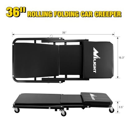 36" Z Creeper (Black)
