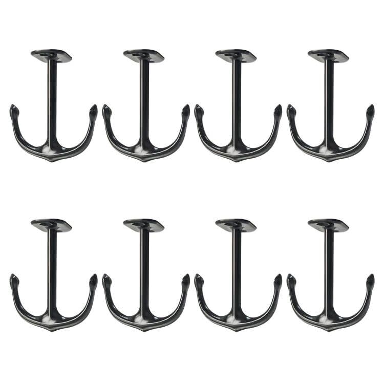 Anchor Two Prong Ceiling Hook for Closet Top Bathroom Kitchen Cabinet Garage Pack of 8