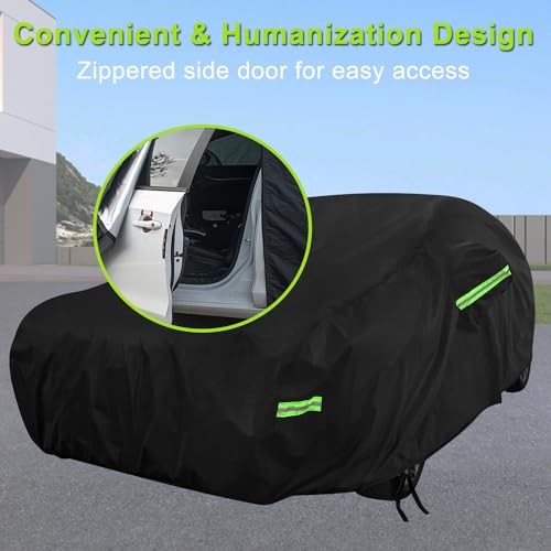 Car Cover for Toyota Camry Waterproof All Weather Outdoor Cover (Black / Fit for Toyota Camry)