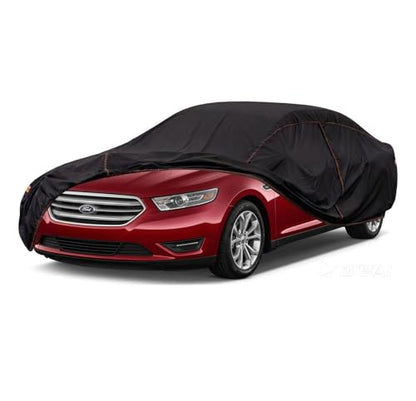 6 Layer Coupe Car Cover Size A3 Fits Vehicle up to 202‘’ (3-A3 Fit Coupe/Cabrio, Length up to 202 inch)