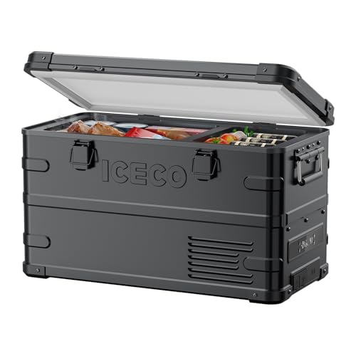 APL35 Dual Zone Portable Fridge Freezer (35 Liters / Black)