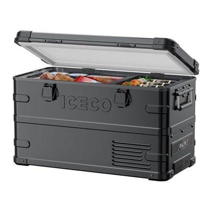 APL35 Dual Zone Portable Fridge Freezer (35 Liters / Black)