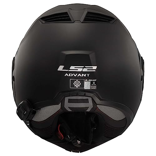 Helmets Advant Modular Helmet with Integrated Cardo 4X Bluetooth (X-Small)
