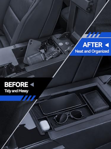 for 2 Layer Equinox Center Console Organizer 2025 2026 Equinox (for 2025-2026 Chevy Equinox)