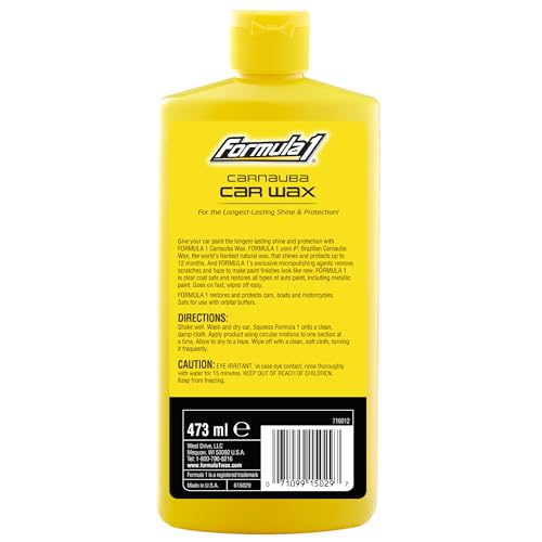 Carnauba Car Wax Liquid (16 Fl Oz (Pack of 1))