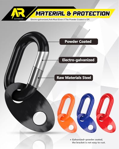 7100 Lifting Bracket Set for Engine (Black)