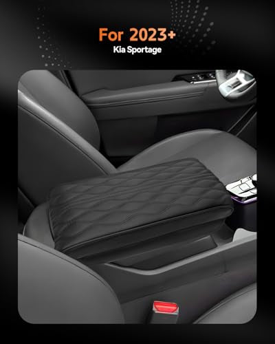 for 2025 2026 Kia Sportage Center Console Cover Armrest Box Cover for Sportage (Sportage Electronic manual auto universal)