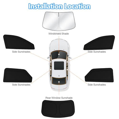 Car Window Shades for Hyundai Ioniq 5 2022 (FOR | Ioniq 5 2022-2026 (6pcs))